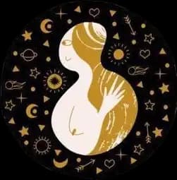 Szűz aszcendens ikon